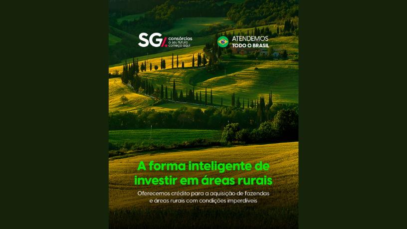 A SG Consórcios - Segatt e Genrro oferece consórcios pensados para quem quer crescer no campo com segurança.